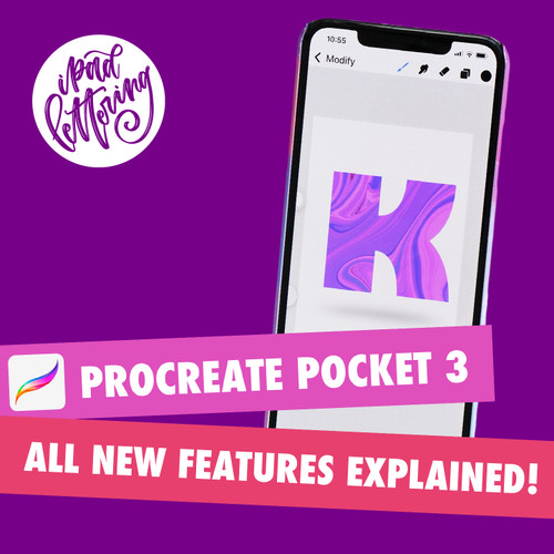 Procreate Pocket 3 - New Features!