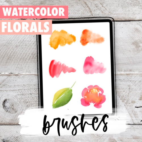 Florals Painting Starter brushes