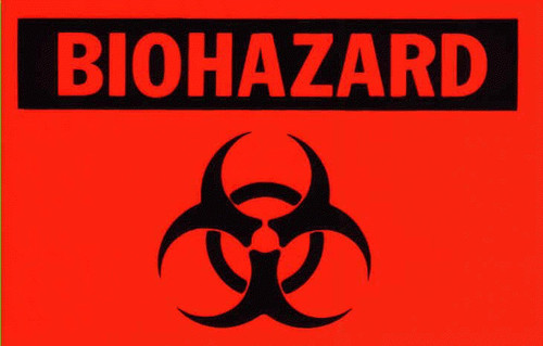 Biohazard Labels (pkg of 25)