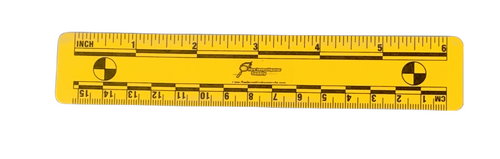 6" Straight Ruler