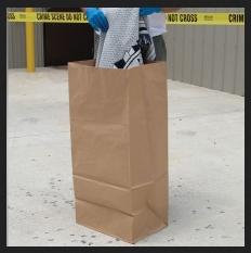 Small Paper Evidence Bag Set of 10