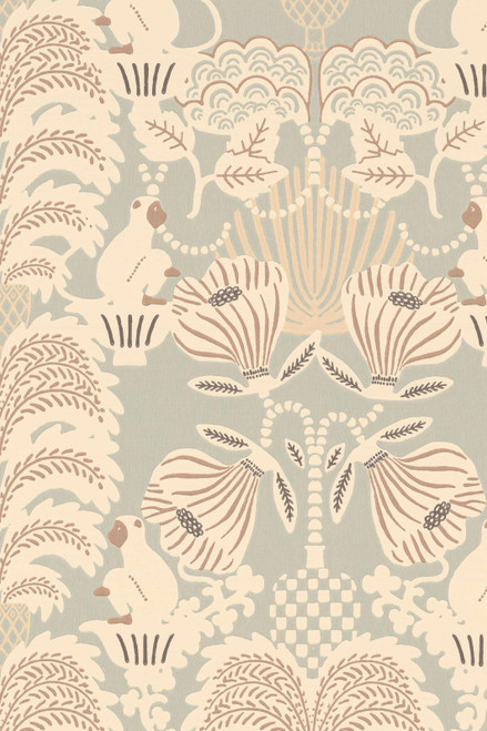 Hello Monkey Pale sage green 162-01