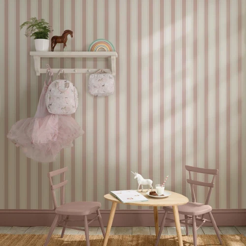Oundle Stripe Cottesmore Blush 146846