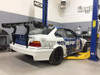 HARD Motorsport BMW E36 Coupe Rear Upright Kit Installed on our M3 race car