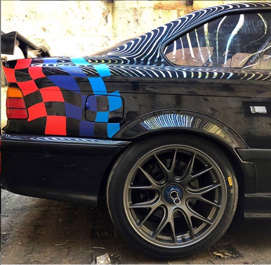 HARD motorsport- BMW E36 Coupe Fender Flares REAR SET