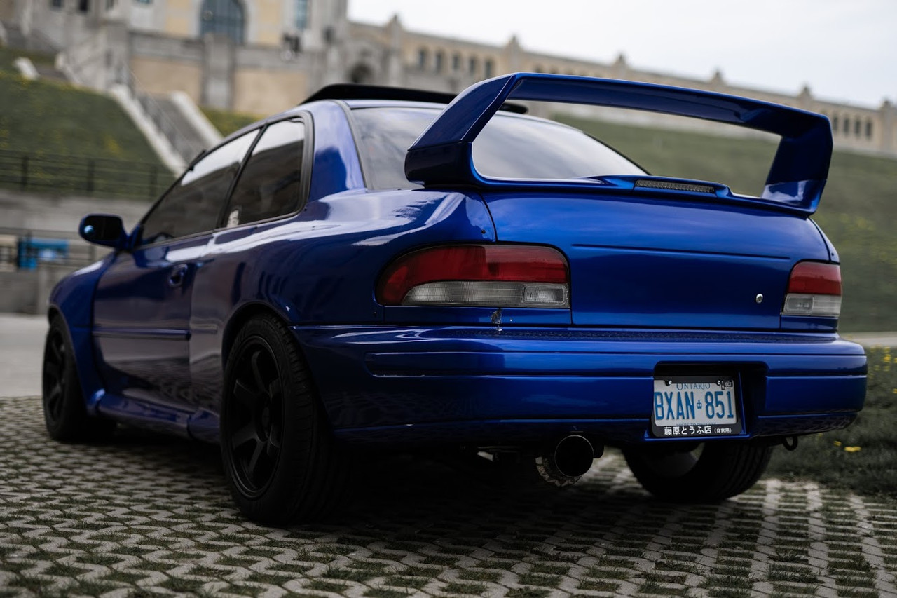 6ocRALLYSPORT GC Subaru  Widebody Overfender Kit - Impreza 93-01 Coupe