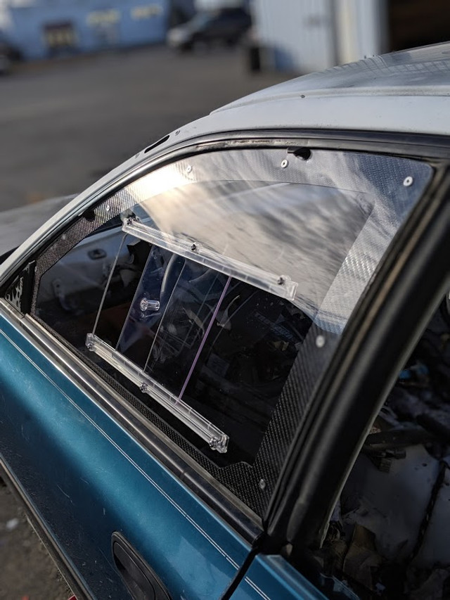 6ocRALLYSPORT GC SEDAN Abrasion Resistant Polycarbonate Windows