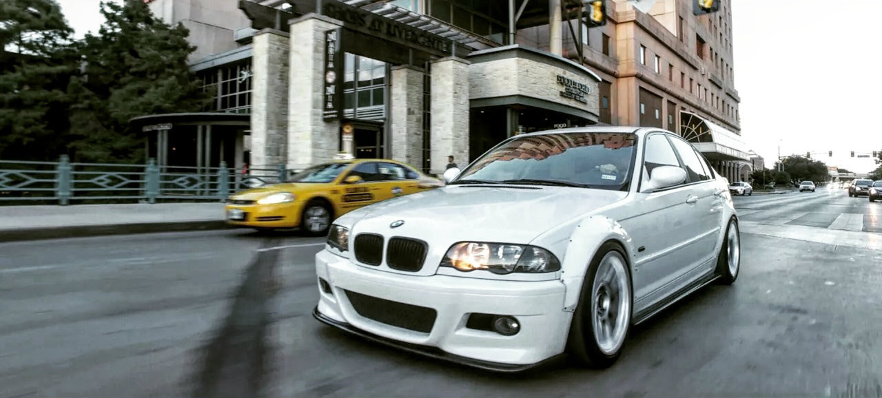 HARD Motorsport BMW E46 M3 Fender Flares for E46 Sedan