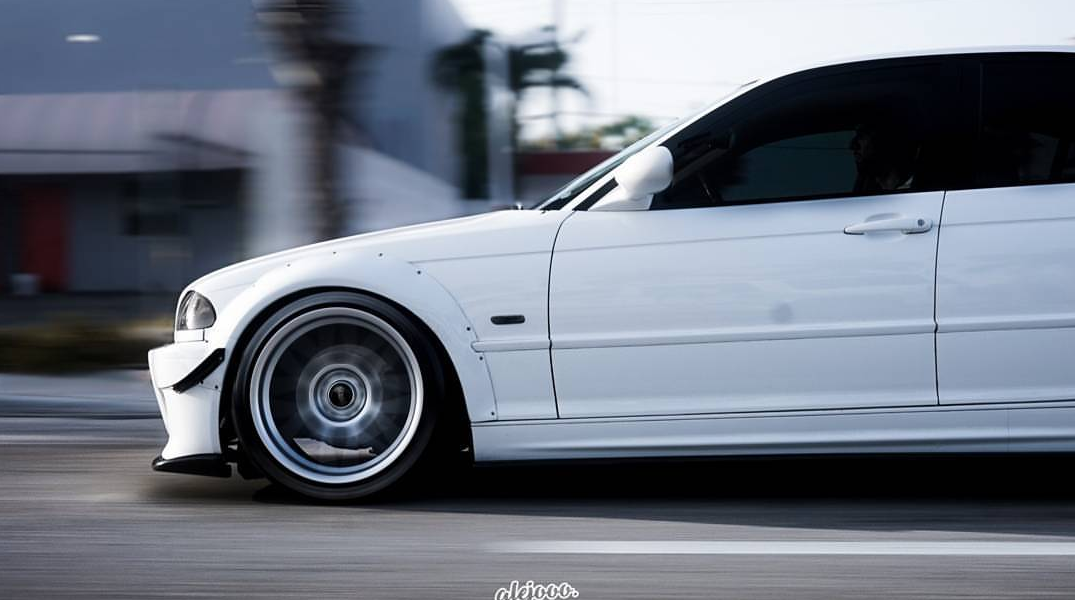 Hard Motorsport BMW E46 M3 Fender Flares for E46 Sedan