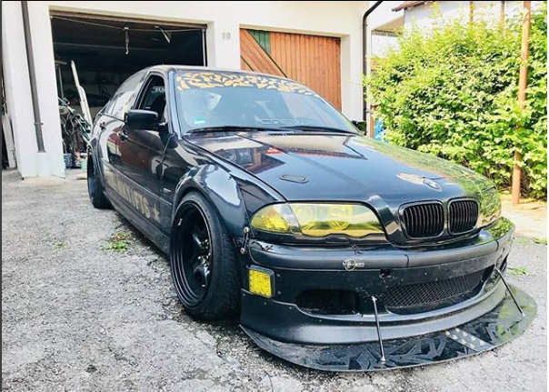 Hard Motorsport BMW E46 M3 Fender Flares for E46 Sedan