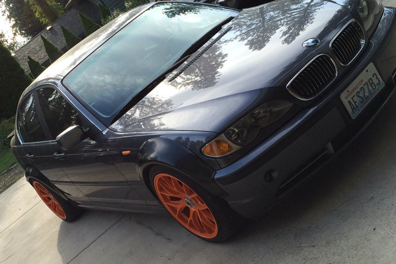 Hard Motorsport BMW E46 M3 Fender Flares for E46 Sedan