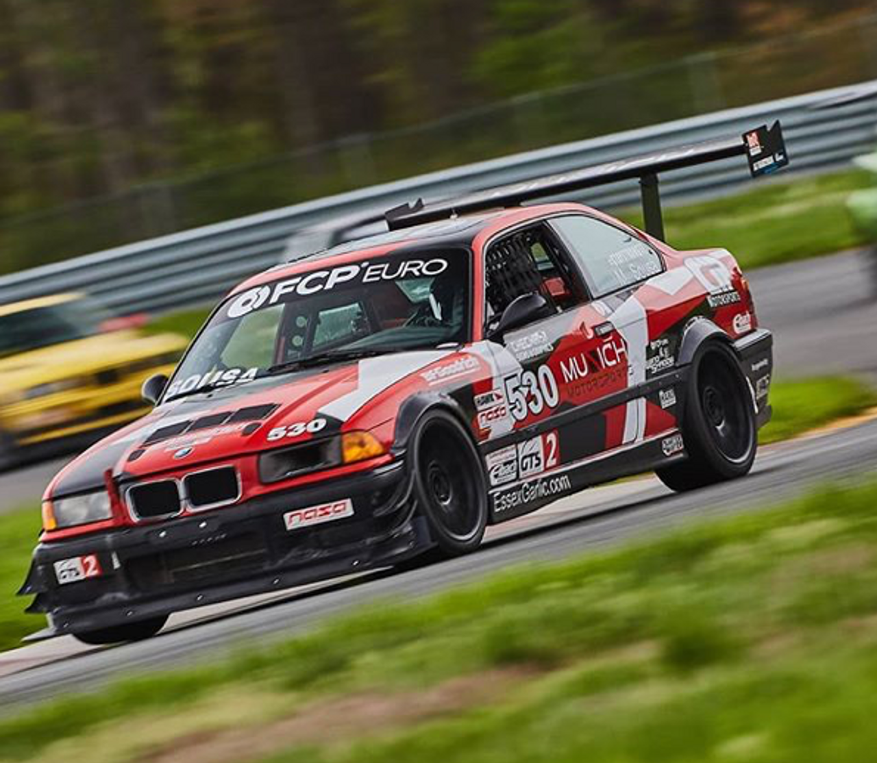 `@rokkitman is "rokkin" our fender flare kit on his awesome track prepped E36 coupe @njmotorsportpart.