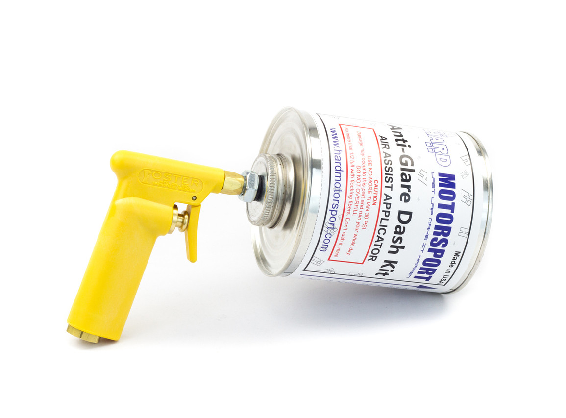 HARD Motorsport AntiGlare Dash Suede Texture Applicator