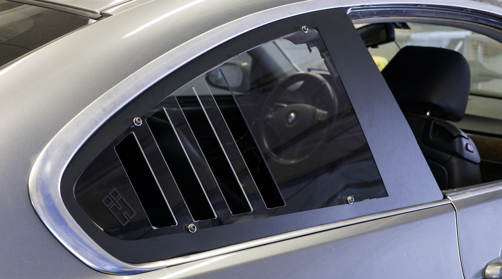 HARD Motorsport CUP Style Vented Rear Windows - PAIR - BMW E92 Coupe