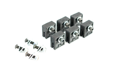 Complete Mounting Hardware Kit for BMW E36 Polycarbonate Rear Windows