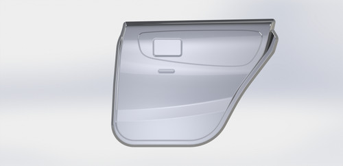 6ocRALLYSPORT - GC 4D REAR Door Panel Pair - Impreza 93-01 Sedan