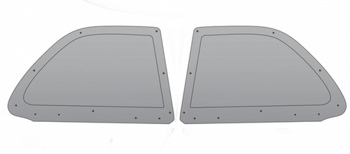6ocRALLYSPORT GC Sedan REAR DOOR Abrasion Resistant Polycarbonate Windows Set  - Impreza Sedan  93-01 6ocRALLYSPORT GC Sedan REAR DOOR Abrasion Resistant Polycarbonate Windows Set  - Impreza Sedan  93-01
