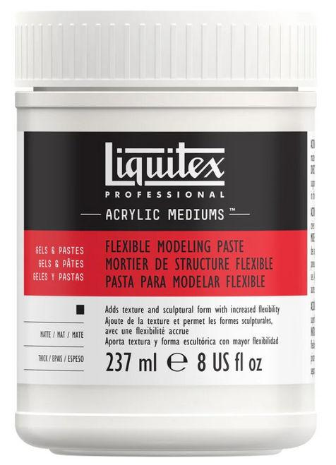 Liquitex Professional Acrylic Mediums Flexible Modeling Paste, 237ml
