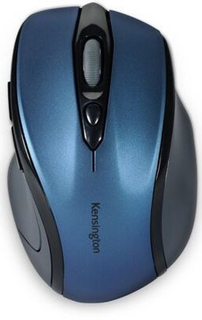 Midsize Wireless Mouse, Navy Blue