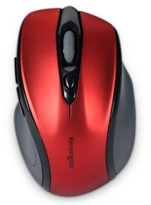 Midsize Wireless Mouse, Red