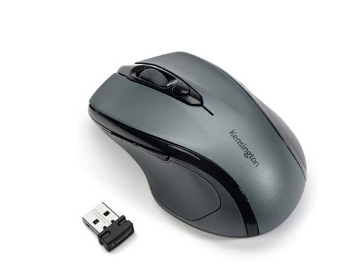 Midsize Wireless Mouse, Grey