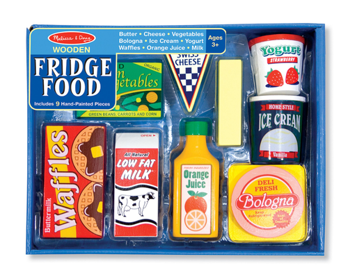 Wooden Fridge Food Set
