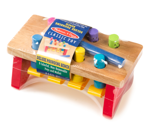 Deluxe Pounding Bench Toddler Toy