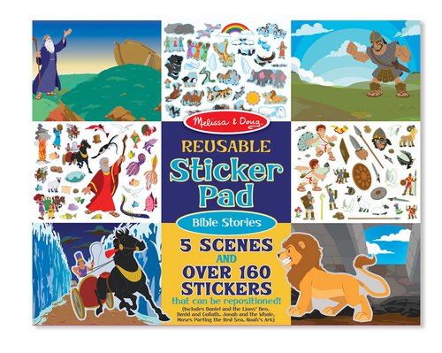 Reusable Sticker Pad, Bible Stories