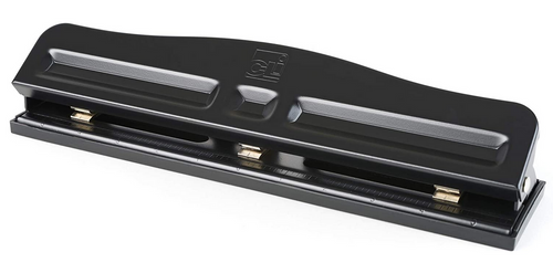 LEO033 - 3-Hole Punch, Black
