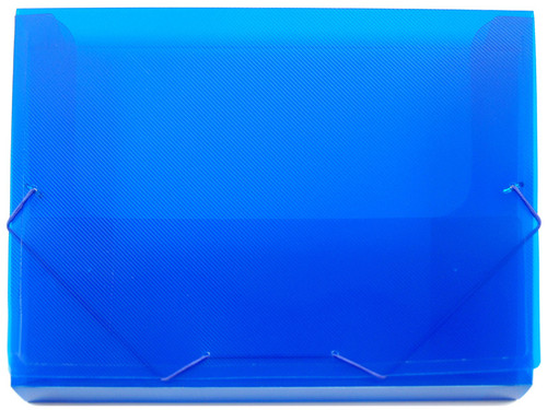 File-N-Tote 1" Capacity Plastic Document File, Blue, Letter Size