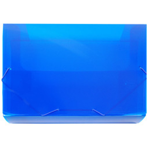 File-N-Tote 2" Capacity Plastic Document File, Blue, Letter Size