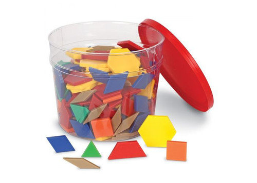 Plastic Pattern Blocks