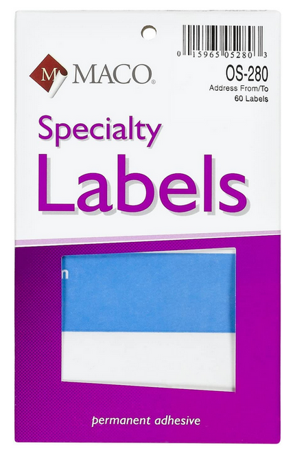 "To & From" Address Label, 3" x 4", 60 Labels