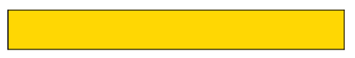 Magnet Strip, 1/2", Yellow