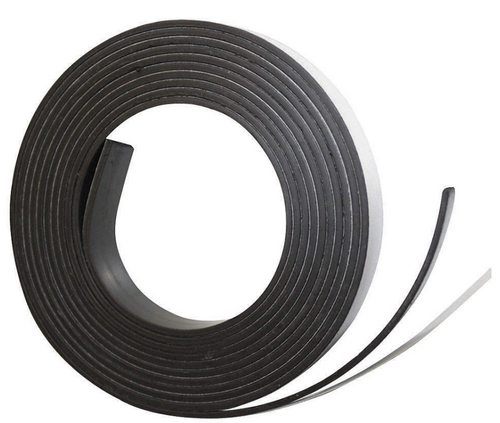 Adhesive Magnetic Tape, 3/4" x 7"