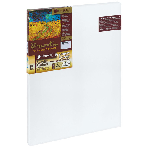 Masterpiece Vincent Pro Monterey 7oz Cotton Canvas 7/8" Deep, 16" x 20"