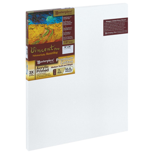 Masterpiece Vincent Pro Monterey 7oz Cotton Canvas 7/8" Deep, 18" x 24"