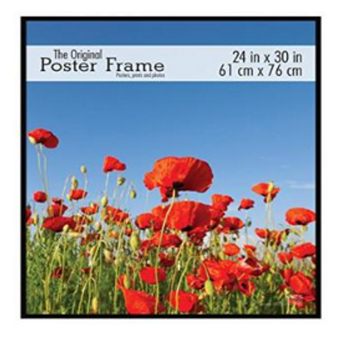 Poster Frame, 24"x30", Black