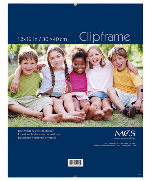 Clip Picture Frame, 12"x16"