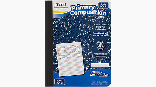 Mead® Composition Book, Primary Ruled