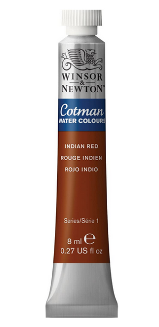 Cotman Watercolor Paint, 8mL, Indian Red