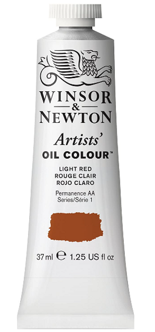 Artists' Oil Color Paint, 37mL, Light Red