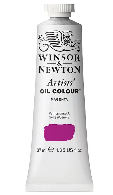 Artists' Oil Color Paint, 37mL, Magenta