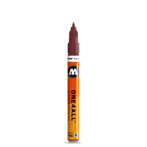 ONE4ALL 127HS-CO Acrylic Paint Marker, 1.5mm, 092 Hazelnut Brown