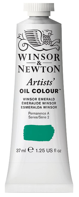 Artists' Oil Color Paint, 37mL, Winsor Emerald