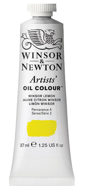 Artists' Oil Color Paint, 37mL, Winsor Lemon