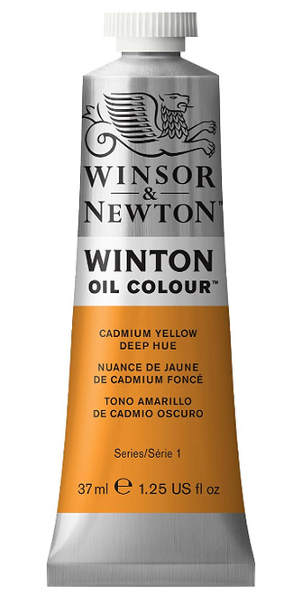 Winton Oil Color Paint, 37mL, Cadmium Yellow Deep Hue