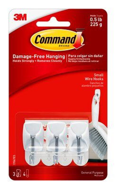 Command Wire Hooks,  Small