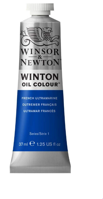 Winton Oil Color Paint, 37mL, French Ultramarine