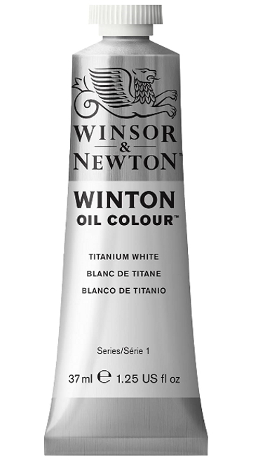 Winton Oil Color Paint, 37mL, Titanium White